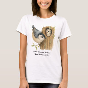 Agile White-Brested Nuthatch T Shirt