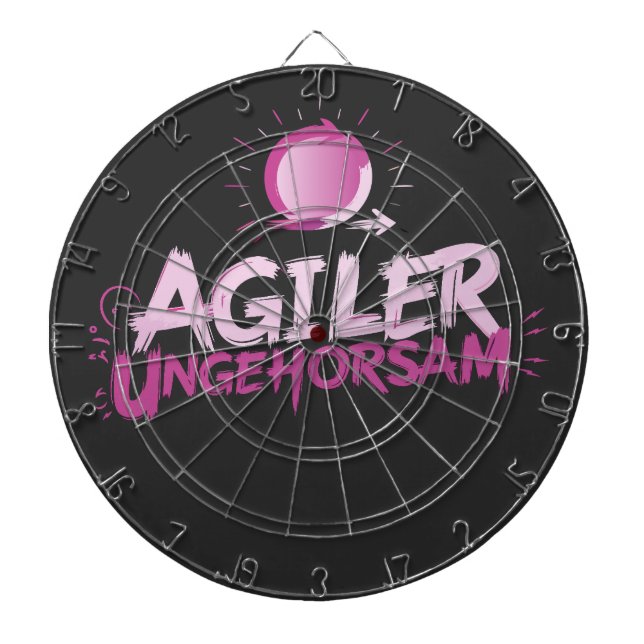 Agiler Ungehorsam Darttavla (Framsidan)