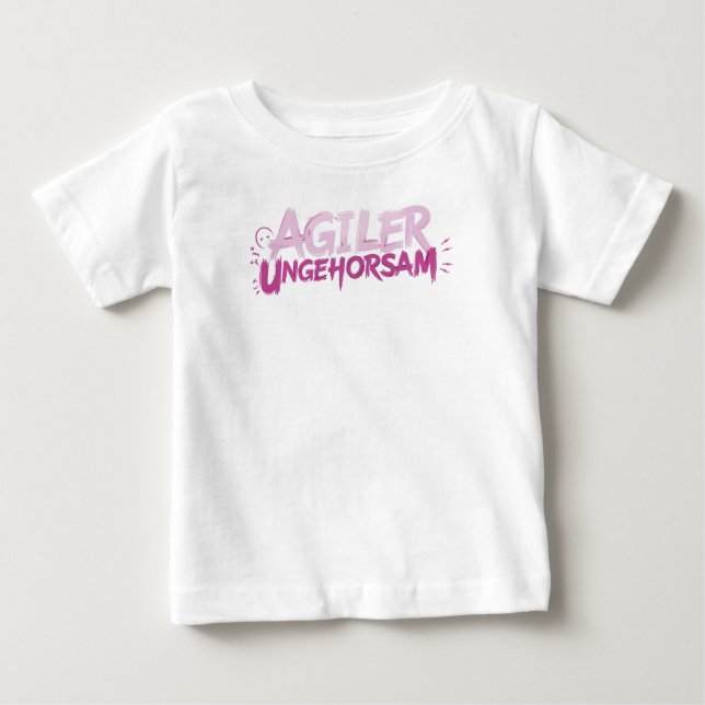 Agiler Ungehorsam T Shirt (Framsida)