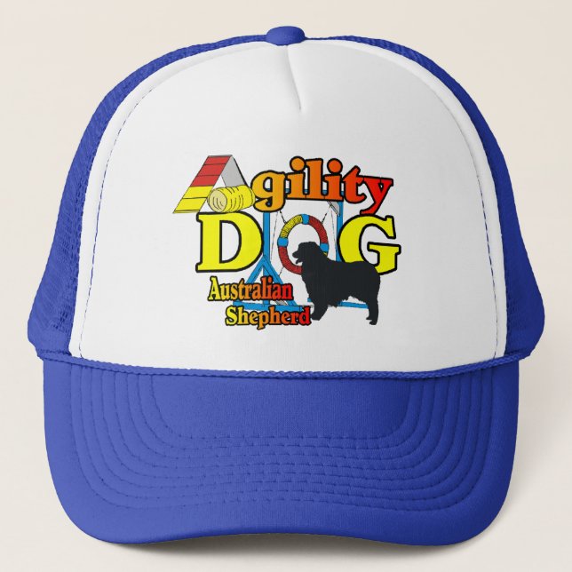 Agilitet Australian shepherd-gåvor Keps (Framsida)
