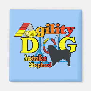 Agilitet Australian shepherd-gåvor Magnet