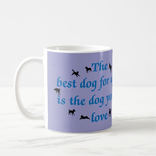 Agilitet - Bästa Hund Kaffemugg (Vänster)