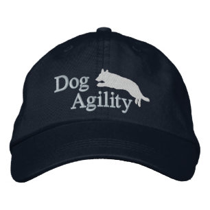 Agilitet German Shepherd Broderad Keps