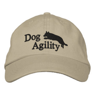 Agilitet German Shepherd Broderad Keps