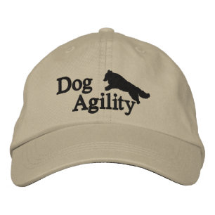 Agilitet Sheltie Embroiderat Hat Broderad Keps