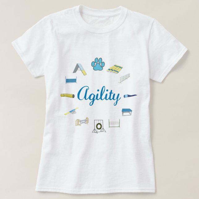 Agilitetshinder Tee Shirt (Design framsida)