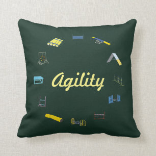 Agility cirklar kudde