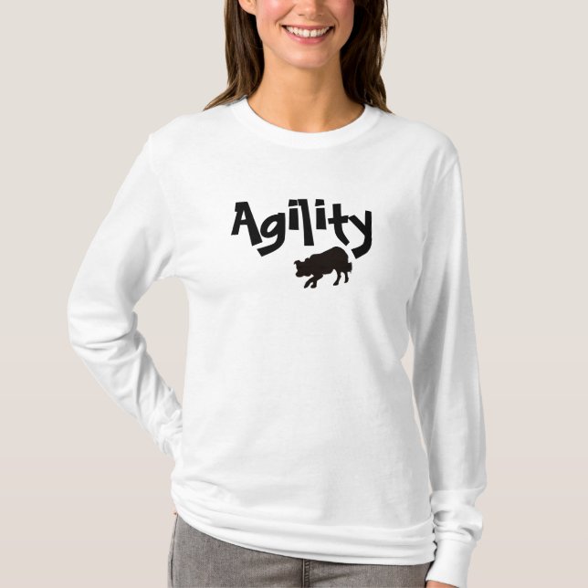 Agility - hoodie tee shirt (Framsida)