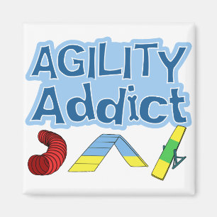 Agilityknarkaremagnet Magnet
