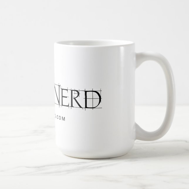 AgilityNerd skrivar AgilityNerdmuggen Kaffemugg (Höger)