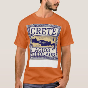 Agios Nikolaos Crete Grekland T Shirt