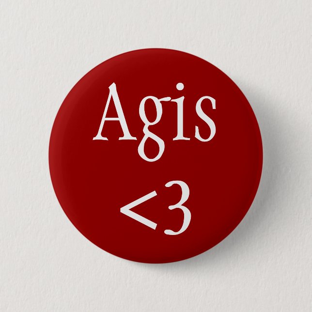 Agis Spartan Kung Badge Knapp (Framsida)