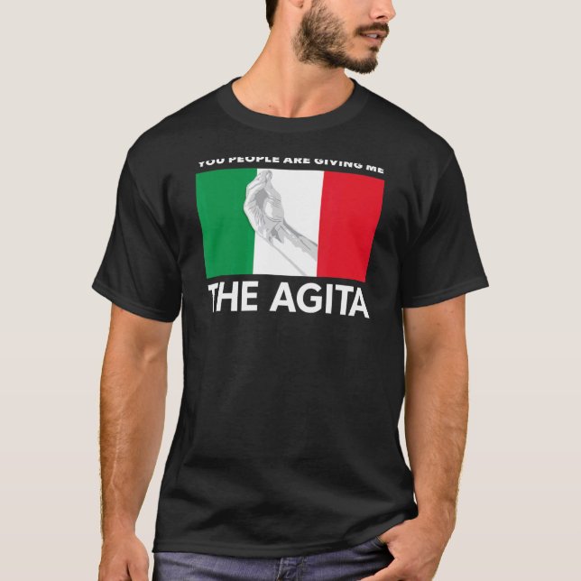 Agita, du är Ge. T Shirt (Framsida)