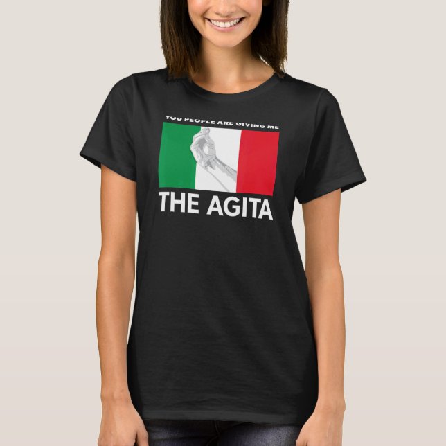Agita, du är Ge. T Shirt (Framsida)