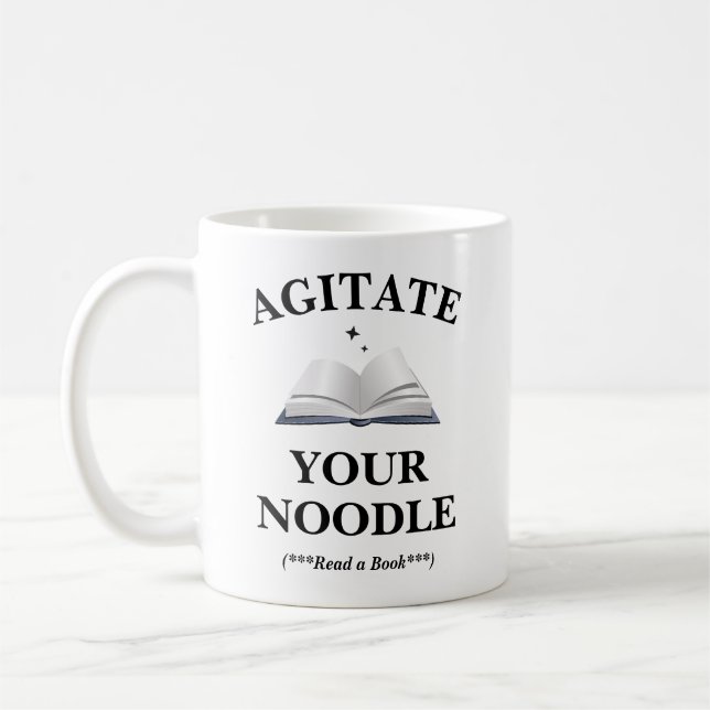 Agitate Your Noodle Kaffemugg (Vänster)