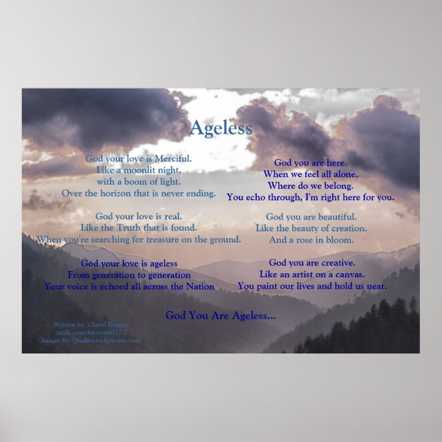 Agless... Skriftlig av Cheryl Kinney Poster (Framsidan)