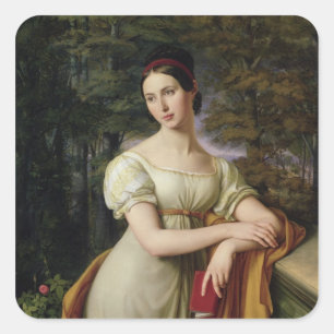 Agnes Rauch , 1825 Fyrkantigt Klistermärke