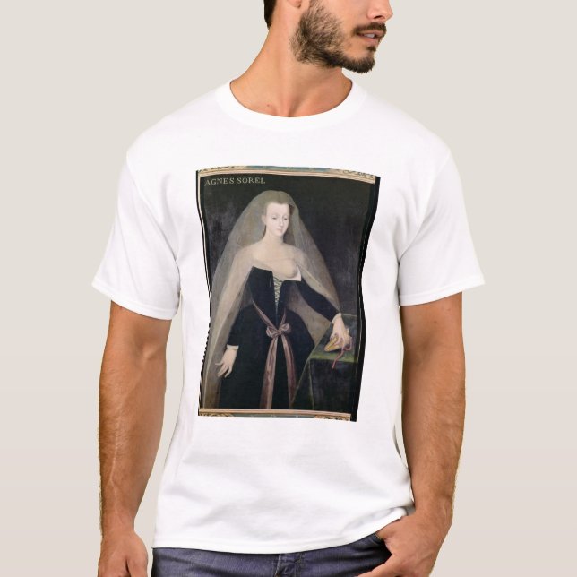 Agnes Sorel gunstling av Charles VII Tröja (Framsida)