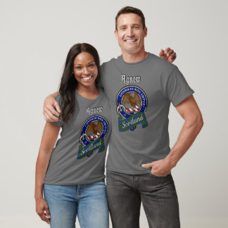 Agnew Clan Badge & Tartan T Shirt