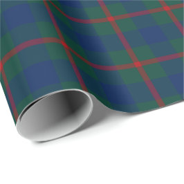 Agnew Family Tartan Grönt and Blue Play Presentpapper
