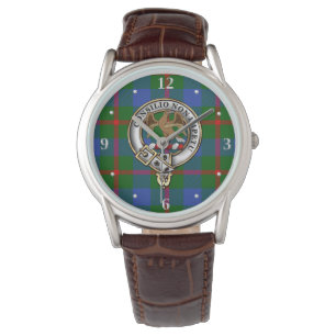 Agnew Klan Badge & Tartan Armbandsur