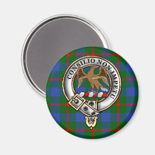 Agnew Klan Badge & Tartan Magnets Magnet