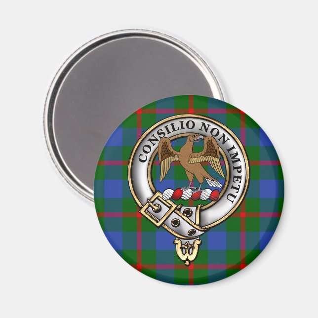 Agnew Klan Badge & Tartan Magnets Magnet (Front/Back)