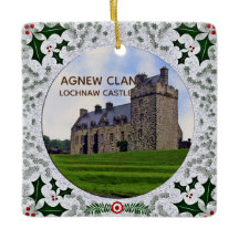 Agnew Klans Lochnaw Castle Holly Berries Julafton