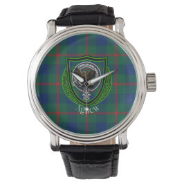 Agnew Scottish Klan Tartan & Vapensköld Armbandsur