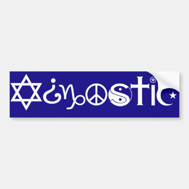 Agnostic bildekal (Framsidan)