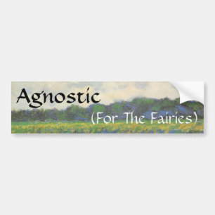 Agnostic (för älvor) bildekal