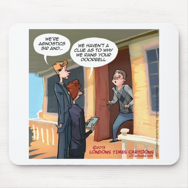 Agnostic Missionaries Funny Musmatta (Framsidan)