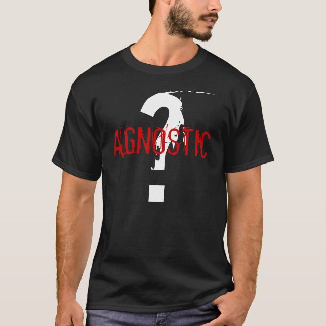 AGNOSTIC T-TRÖJA T-SHIRT (Framsida)