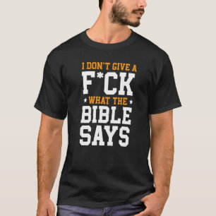 Agnosticism Atheism Anti Religion Agnostic Djävule T Shirt
