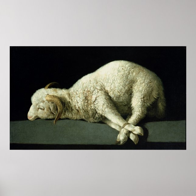 Agnus Dei, 1635-40 Poster (Framsidan)