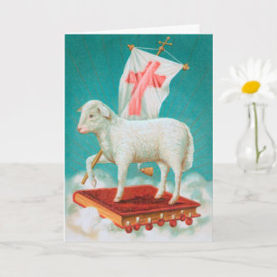 Agnus Dei / Kristet påsklam Generisk Kort