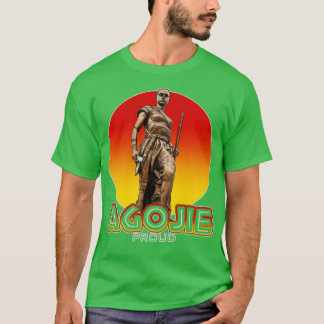 Agojie från Dahomey enligt uppgift i Woman Kung T Shirt