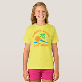 AGONDA BEACH-GOA INDIA T SHIRT