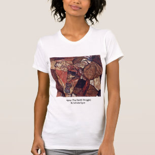 Agony (dödskampen) av Schiele Egon T Shirt