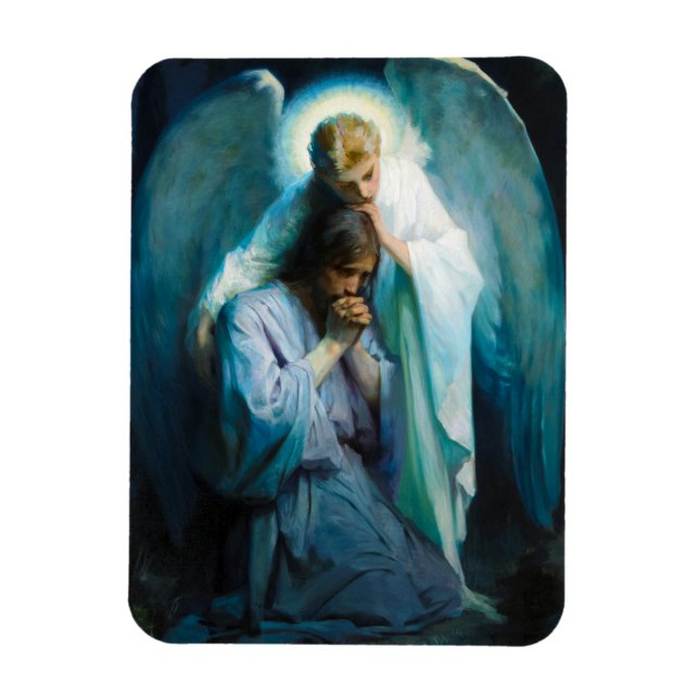 Agony i Garden, 1898 av Frans Schwartz Magnet (Vertikal)