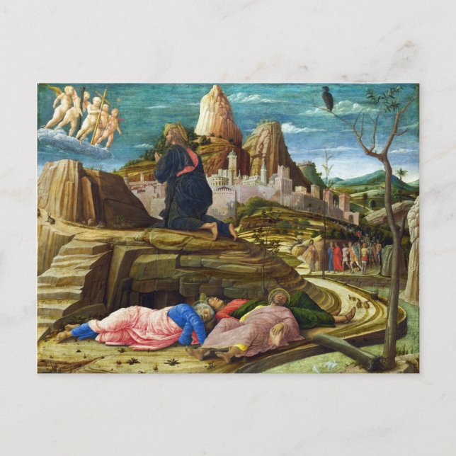 Agony i Garden av Andrea Mantegna Vykort (Framsida)