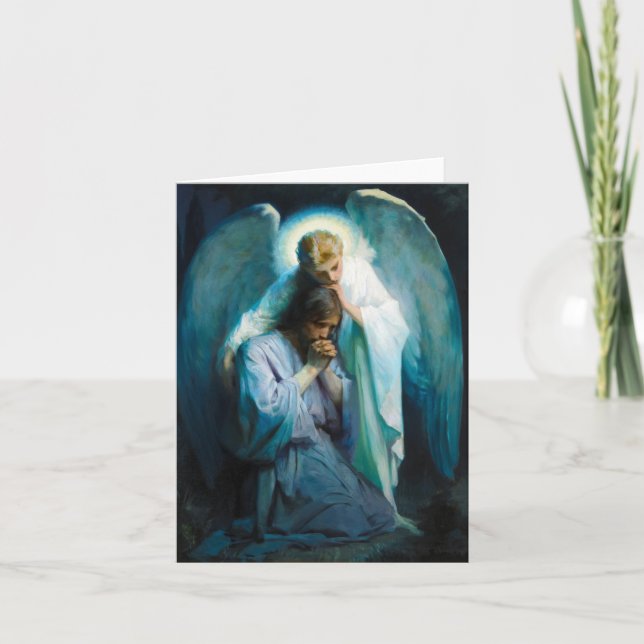 Agony i Garden av Frans Schwartz Tack Kort (Framsida)