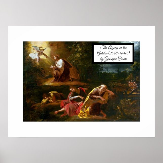 Agony i Garden Poster (Framsidan)