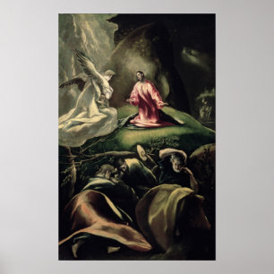Agony i trädgården poster