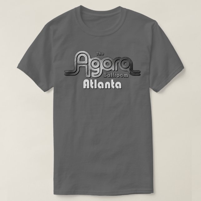 Agora Ballroom Legendary Defunct Atlanta Music T Shirt (Design framsida)