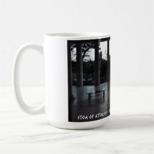 Agora i Aten, Grekland. Stoa of Attalos Kaffemugg