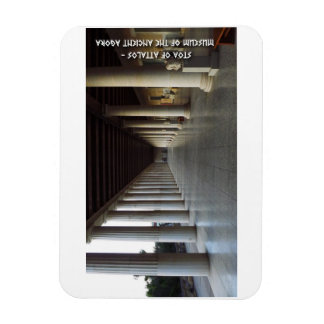 Agora i Aten, Grekland. Stoa of Attalos Magnet