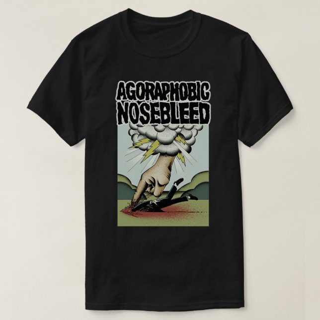 Agorafoba nosebleed Classic T-Shirt (Design framsida)