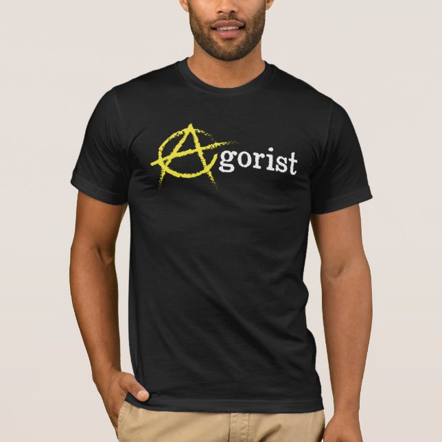 Agorist skjorta t shirt (Framsida)