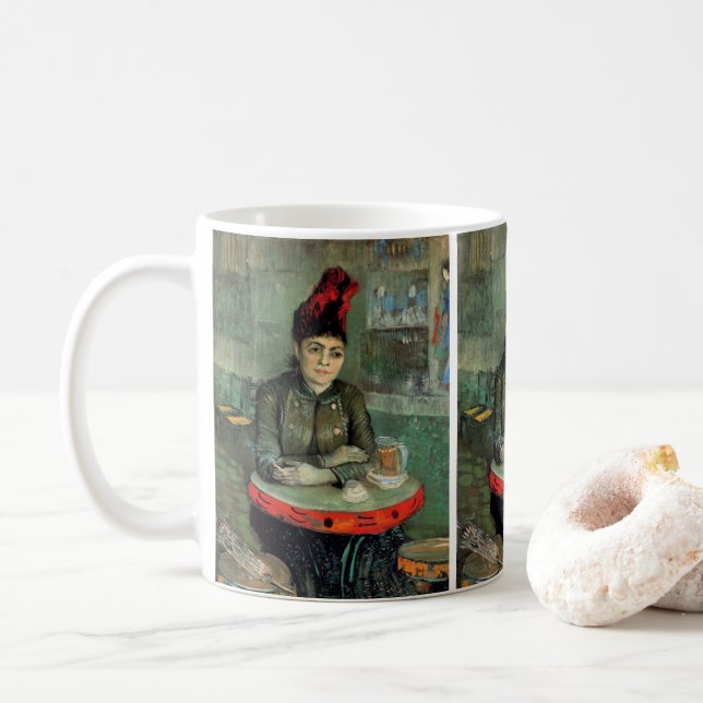 Agostina Segatori, Cafe du Tambourin av Van Gogh Kaffemugg (Med munk)